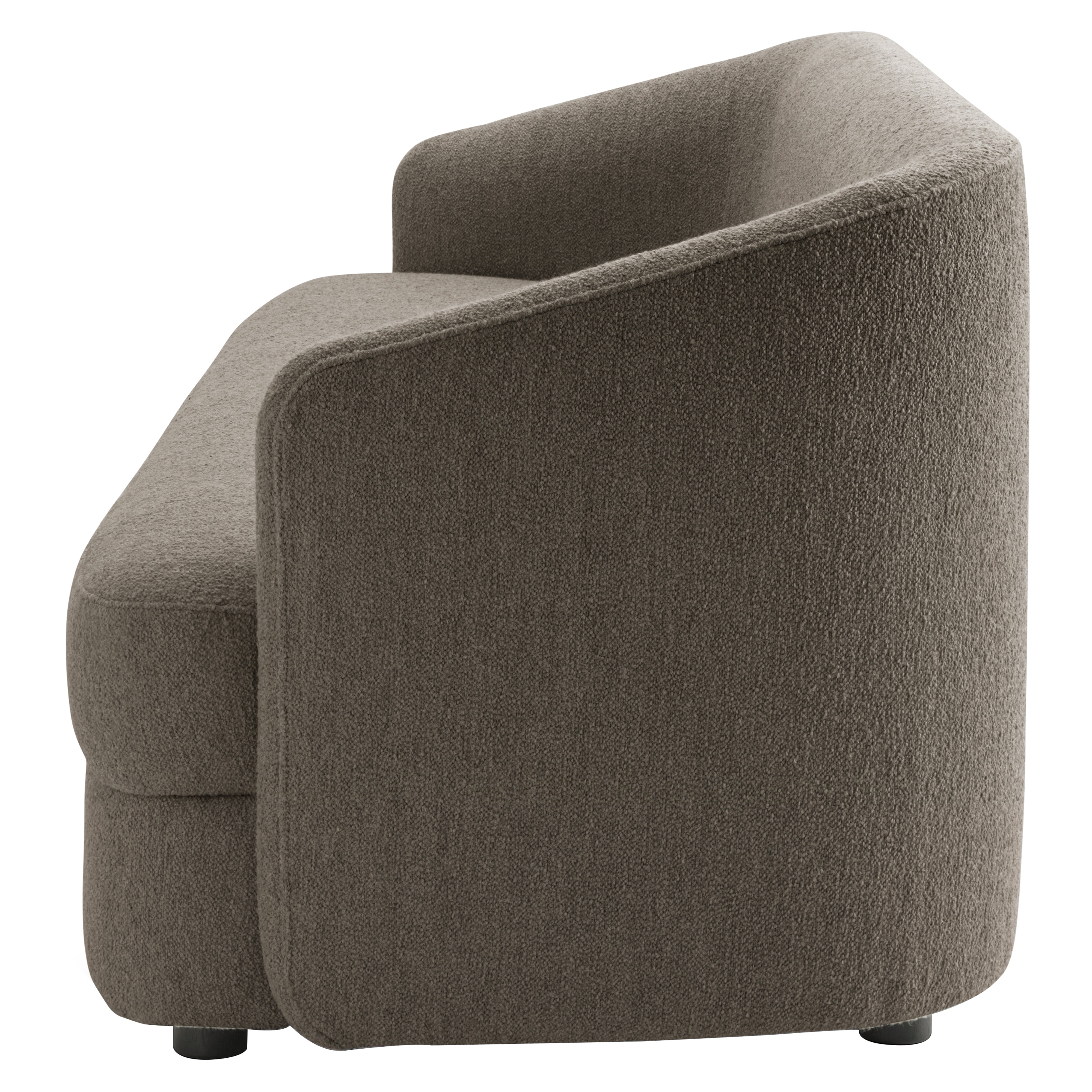 Covent Sofa: Upholstered + 3 + Barnum Dark Taupe 10