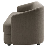 Covent Sofa: Upholstered + 3 + Barnum Dark Taupe 10
