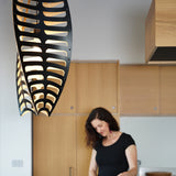 Toru Vertical Pendant Light: Medium