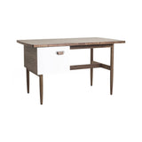 Risom Desk: Natural Walnut