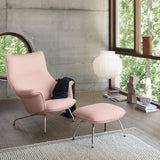 Doze Lounge Chair: Tube Base
