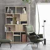 Doze Lounge Chair: Tube Base