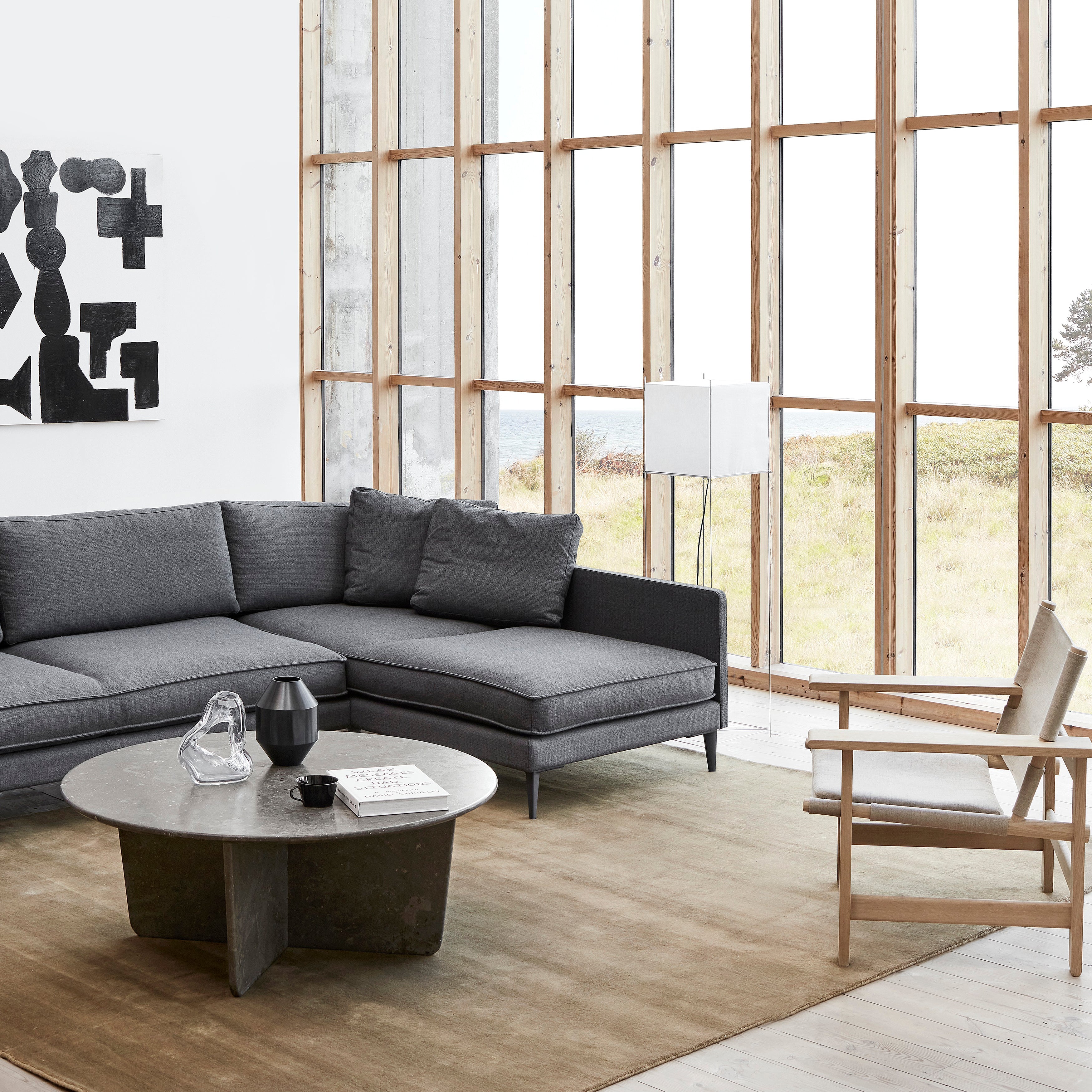 Tableau Coffee Table: Round