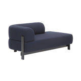 Elephant Chaise Lounge: Right Corner + Black