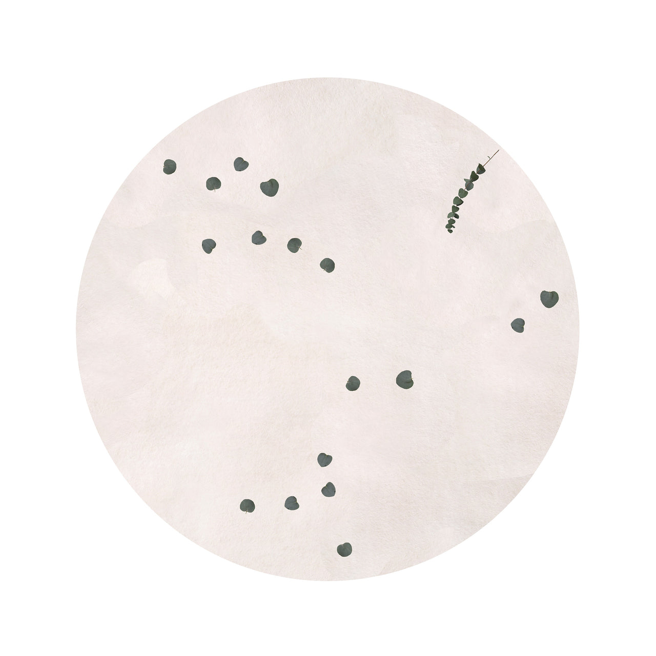 Eucalyptus Hand Tufted ound Rug: Small - 70.9