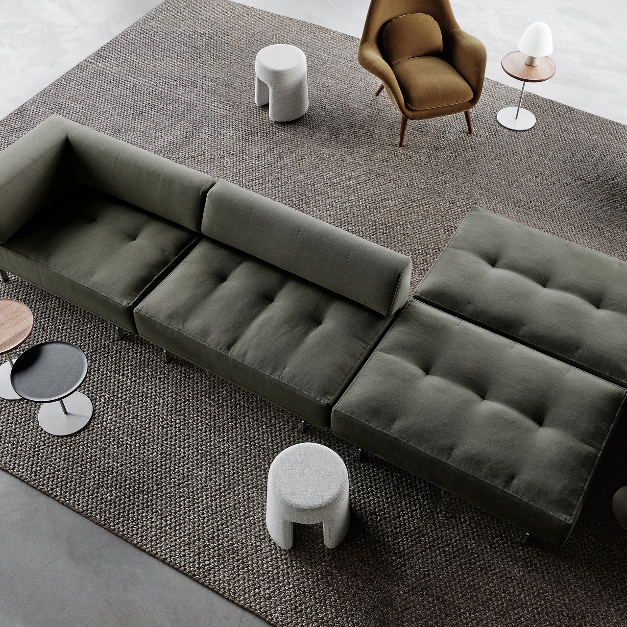Sequoia Pouf