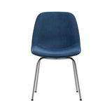Eyes 4 Leg Tube Base Chair: Without Buttons + Stainless Steel