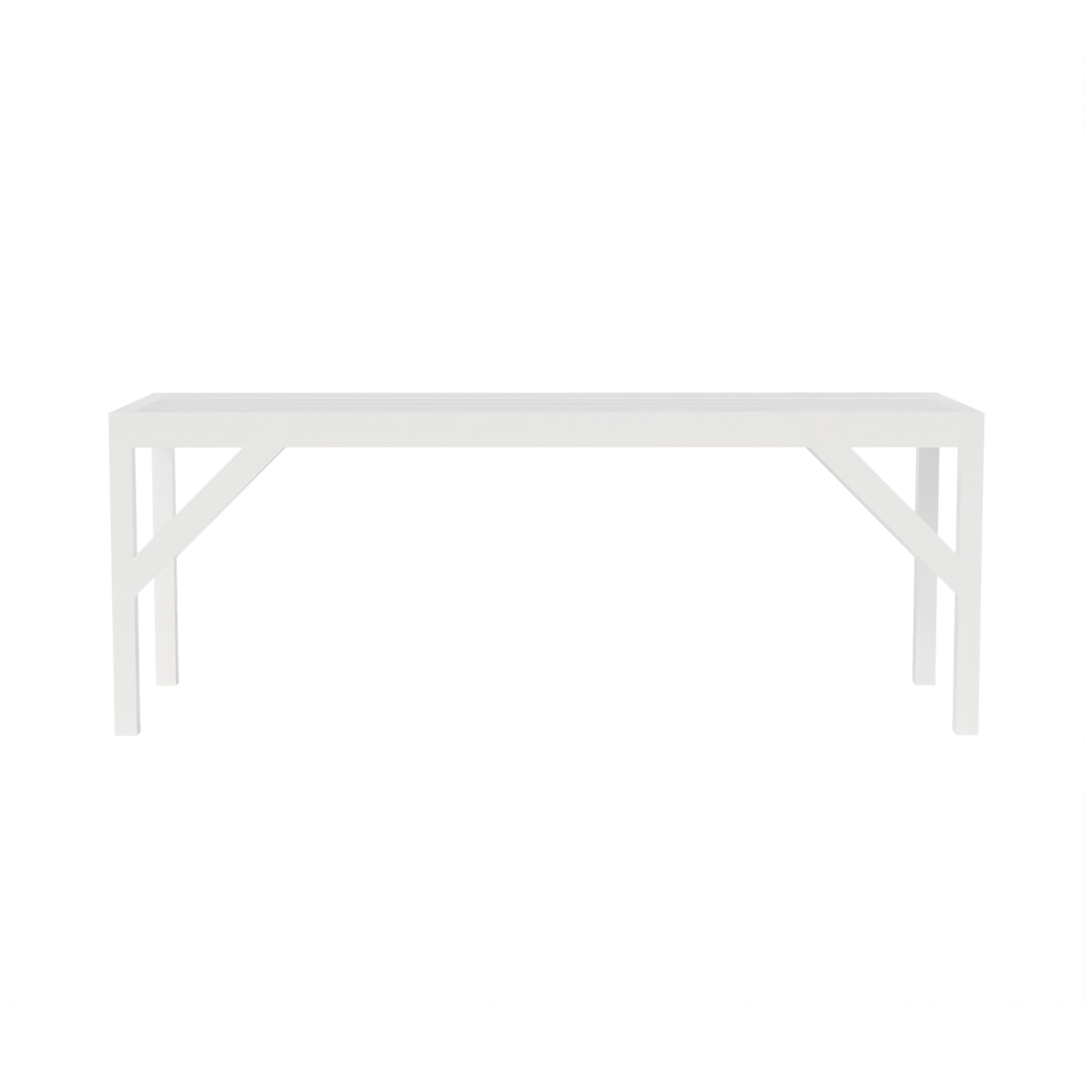 Bracket Bench: Base White