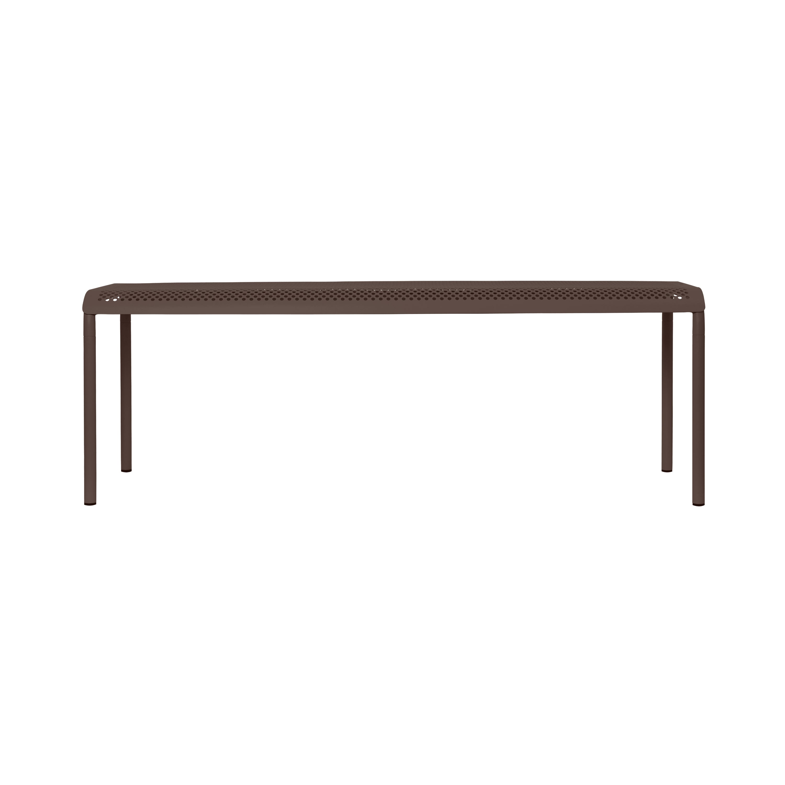 Dapple Bench: Dark Chocolate