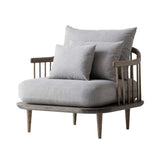 Fly Series SC1 Lounge Chair: Smoked Oiled Oak