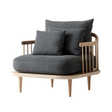 Fly Series SC1 Lounge Chair: Oiled Oak