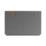 Frame 160 High: Storm Grey + Cognac