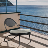 Copacabana Outdoor Lounge Chair: Seat Upholstered