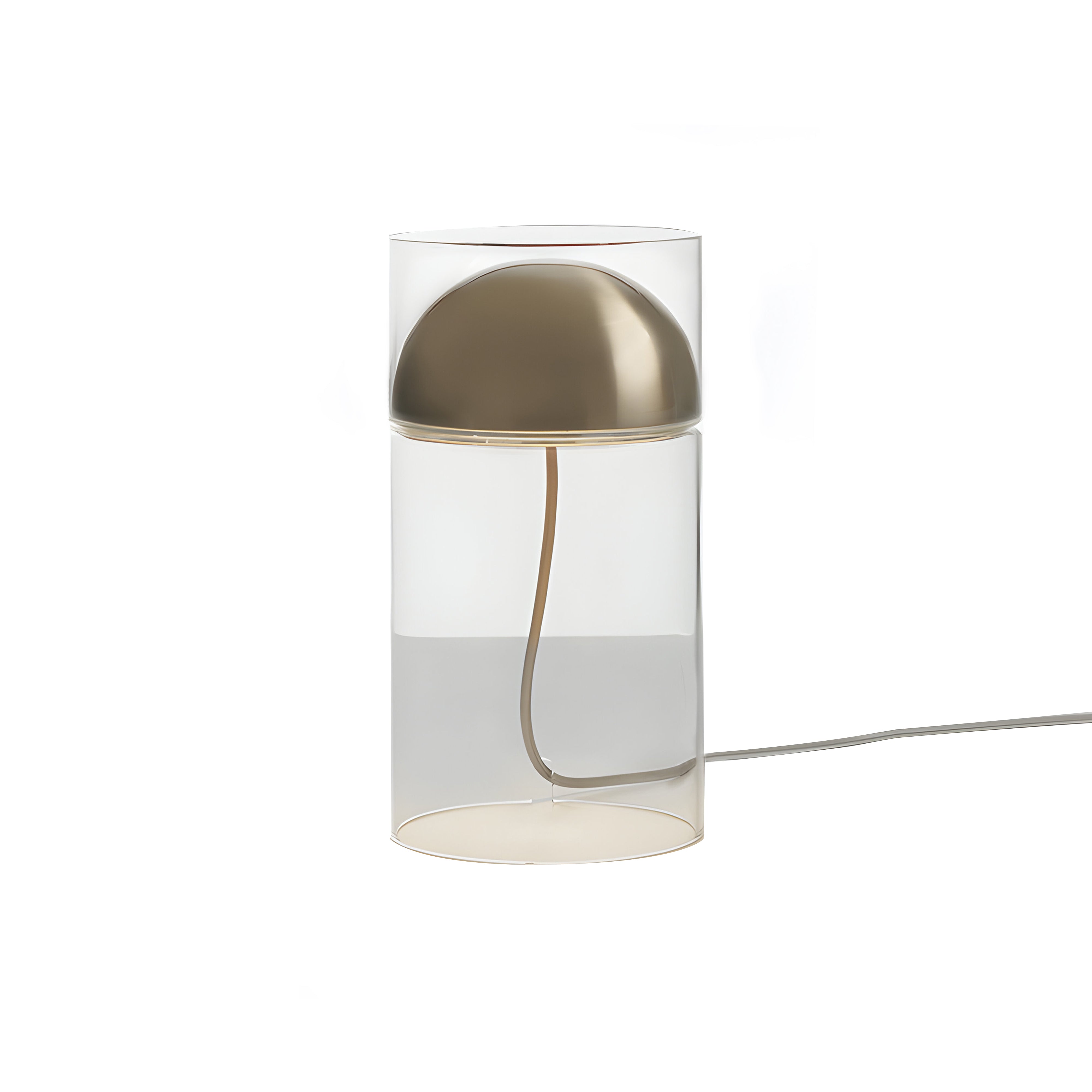 Medusa Table Lamp: Satin Gold
