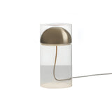 Medusa Table Lamp: Satin Gold