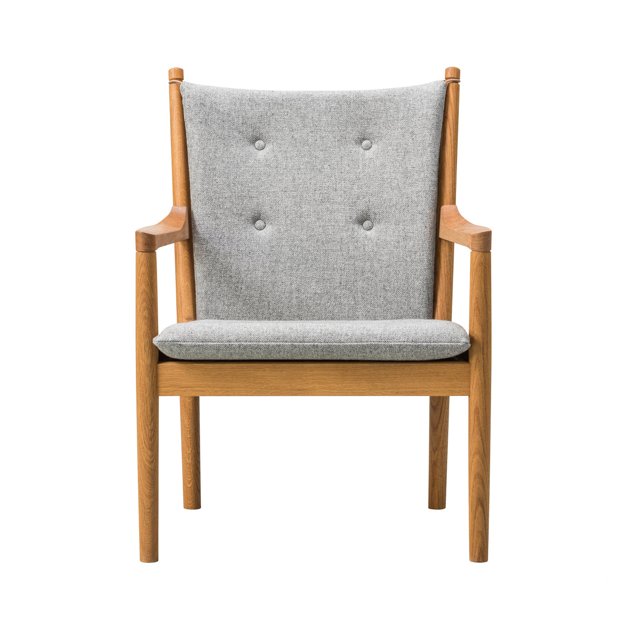 Wegner 1788 Easy Chair: Oiled Oak
