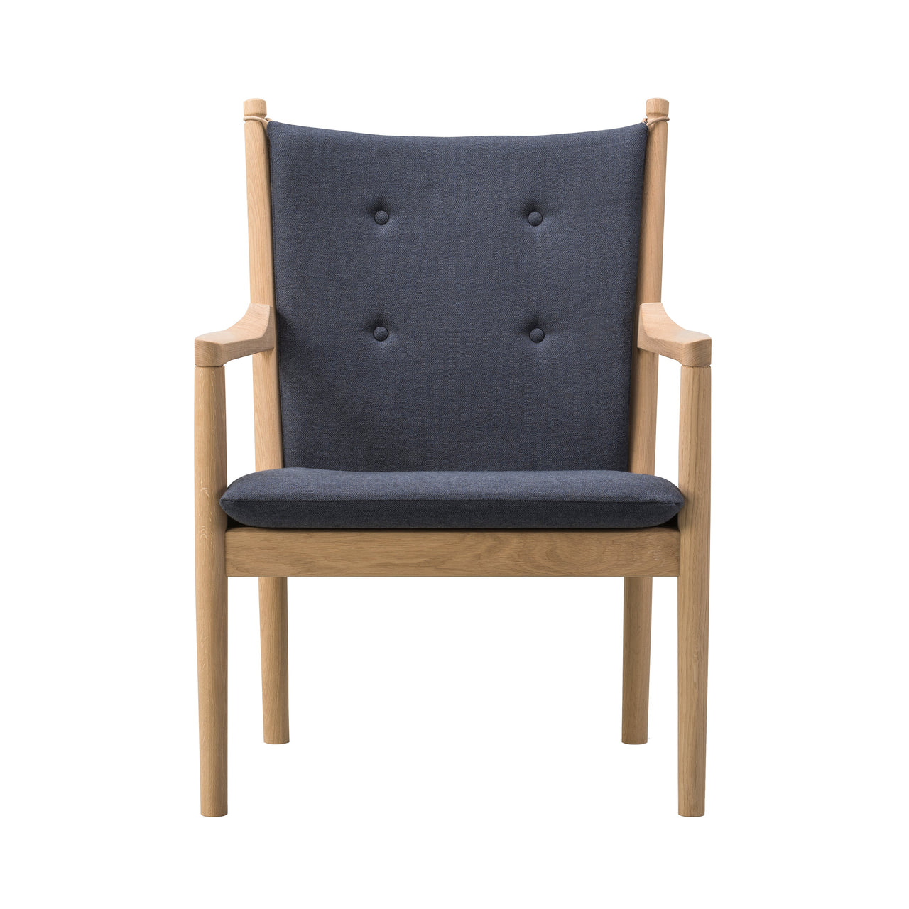 Wegner 1788 Easy Chair: Soaped Oak