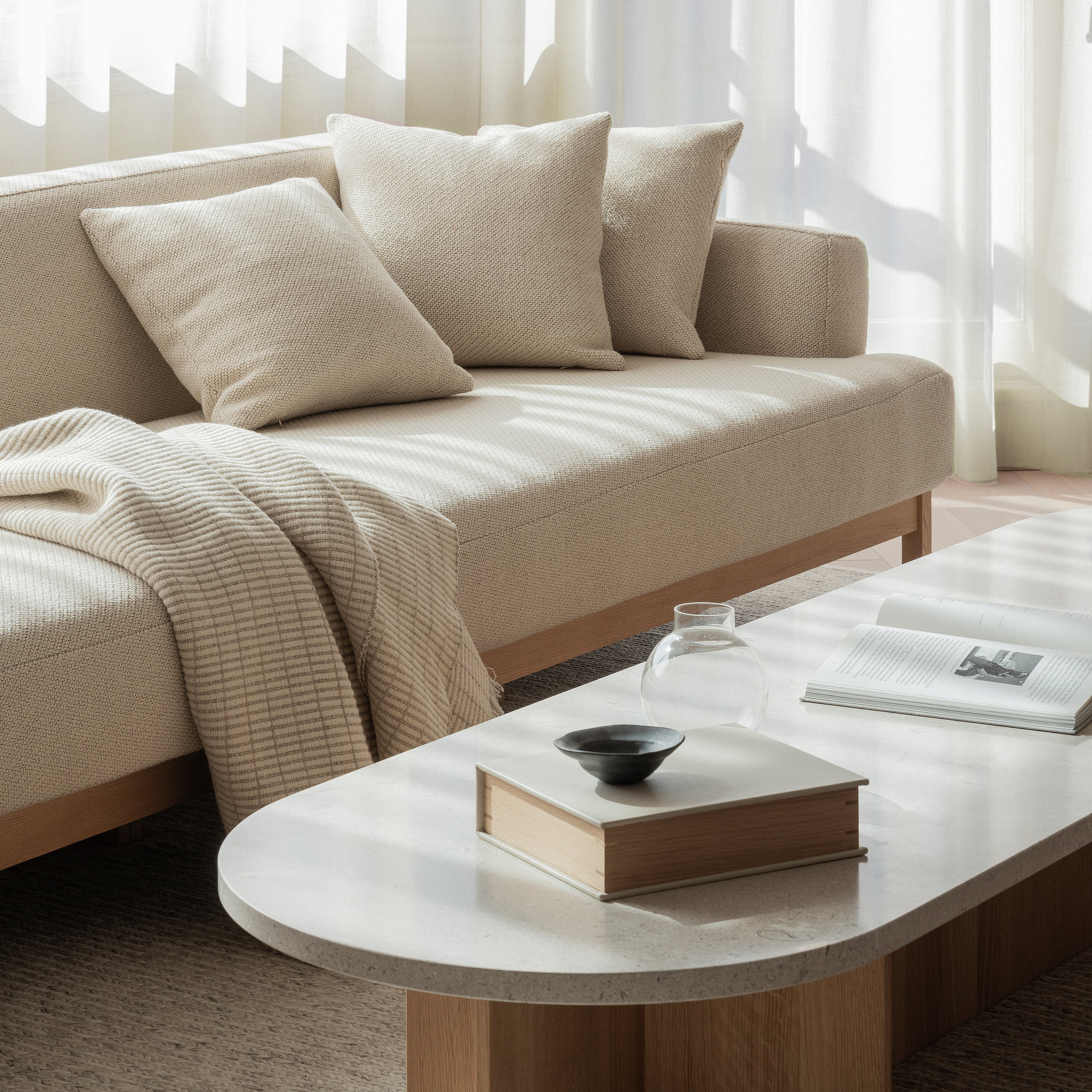 Kinuta Sofa: 3 Seater A-S01