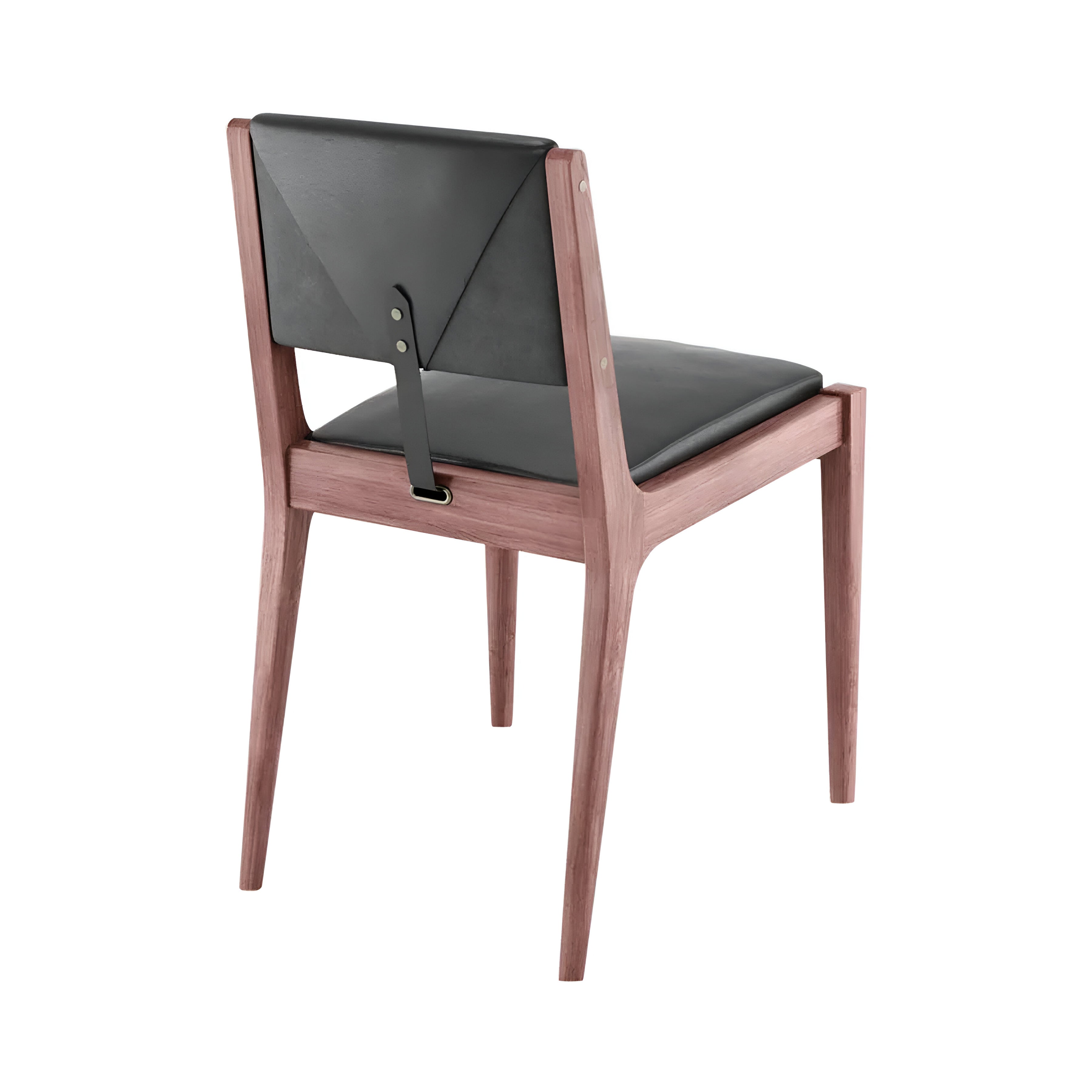 Hugo Slim Dining Chair: Soaped Walnut