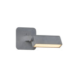 Ipoli 01 Single Wall Lamp: TTumbled Aluminum + Hardwire