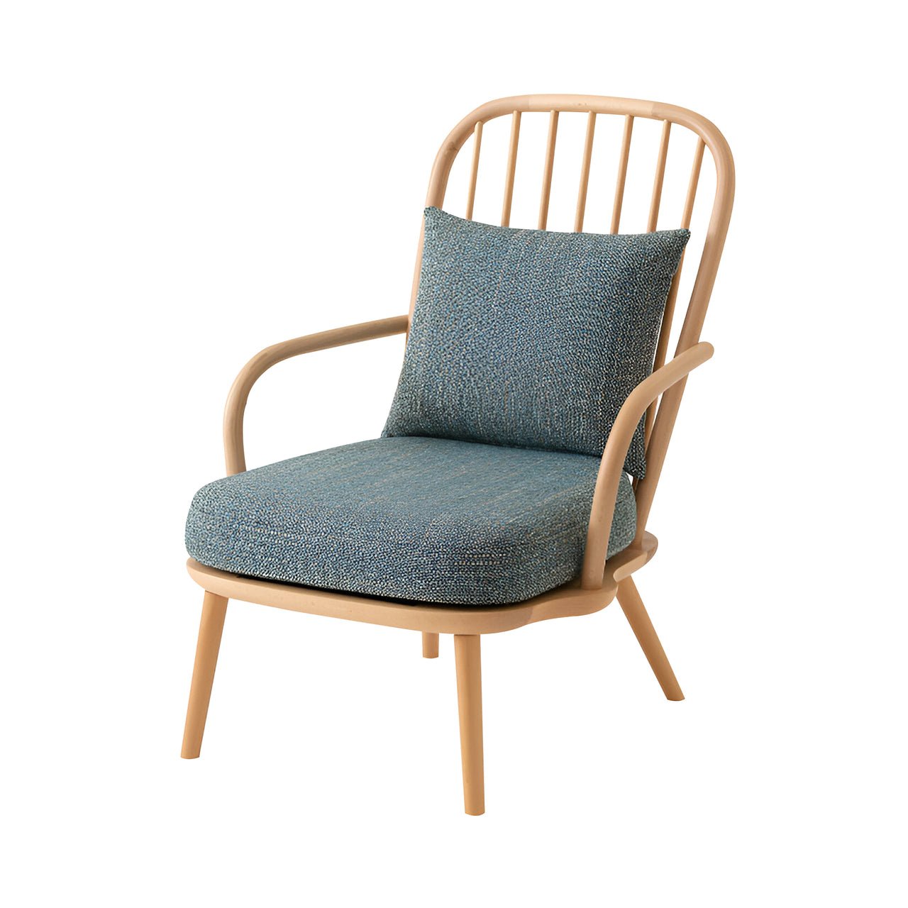 Awase Sofa Lounge Chair: Upholstered