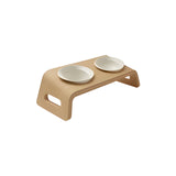 Cat Table: White + Natural