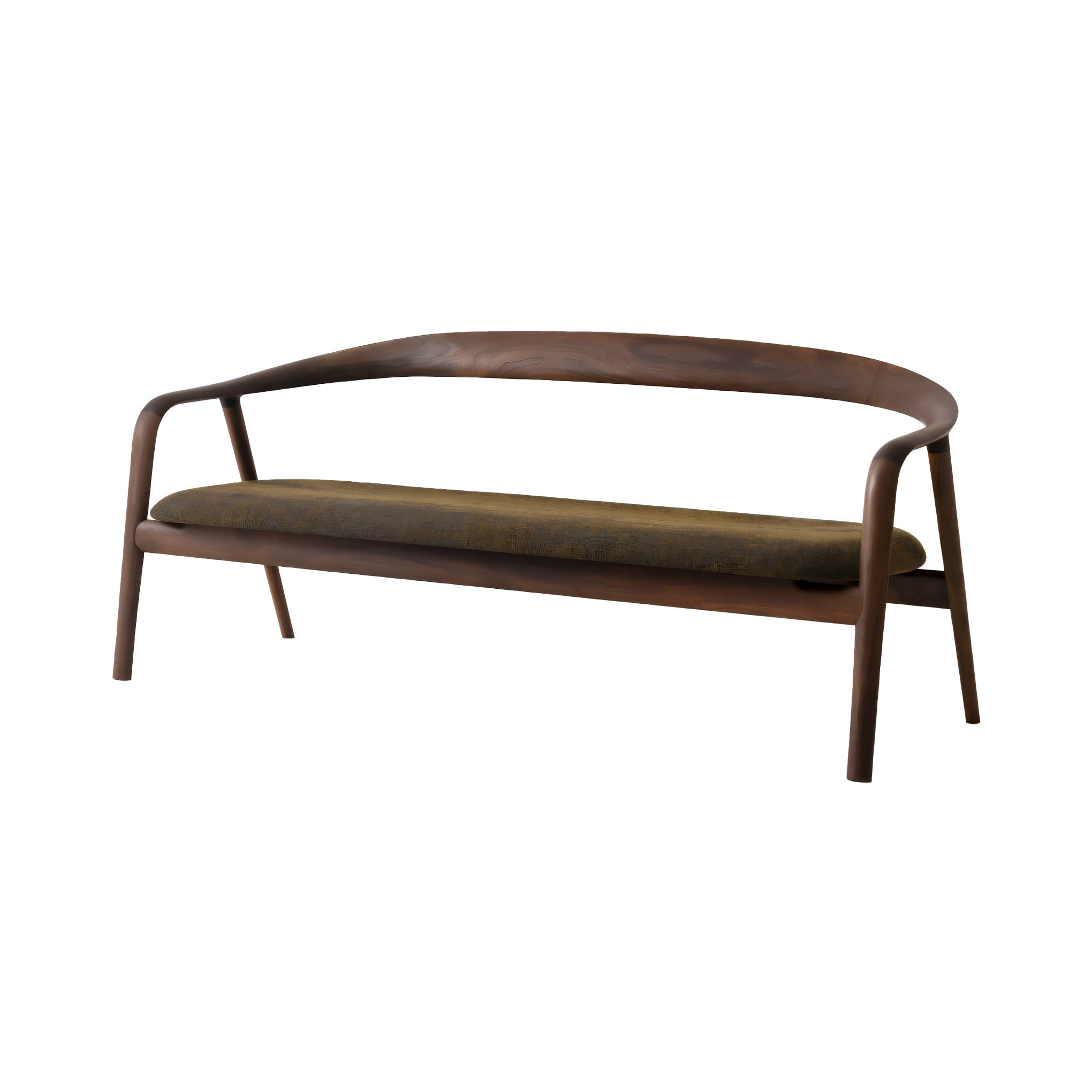 Kumahida 2 Seater Lounge Chair: Seat Upholstered