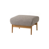 Seoto-EX Ottoman: White Oak
