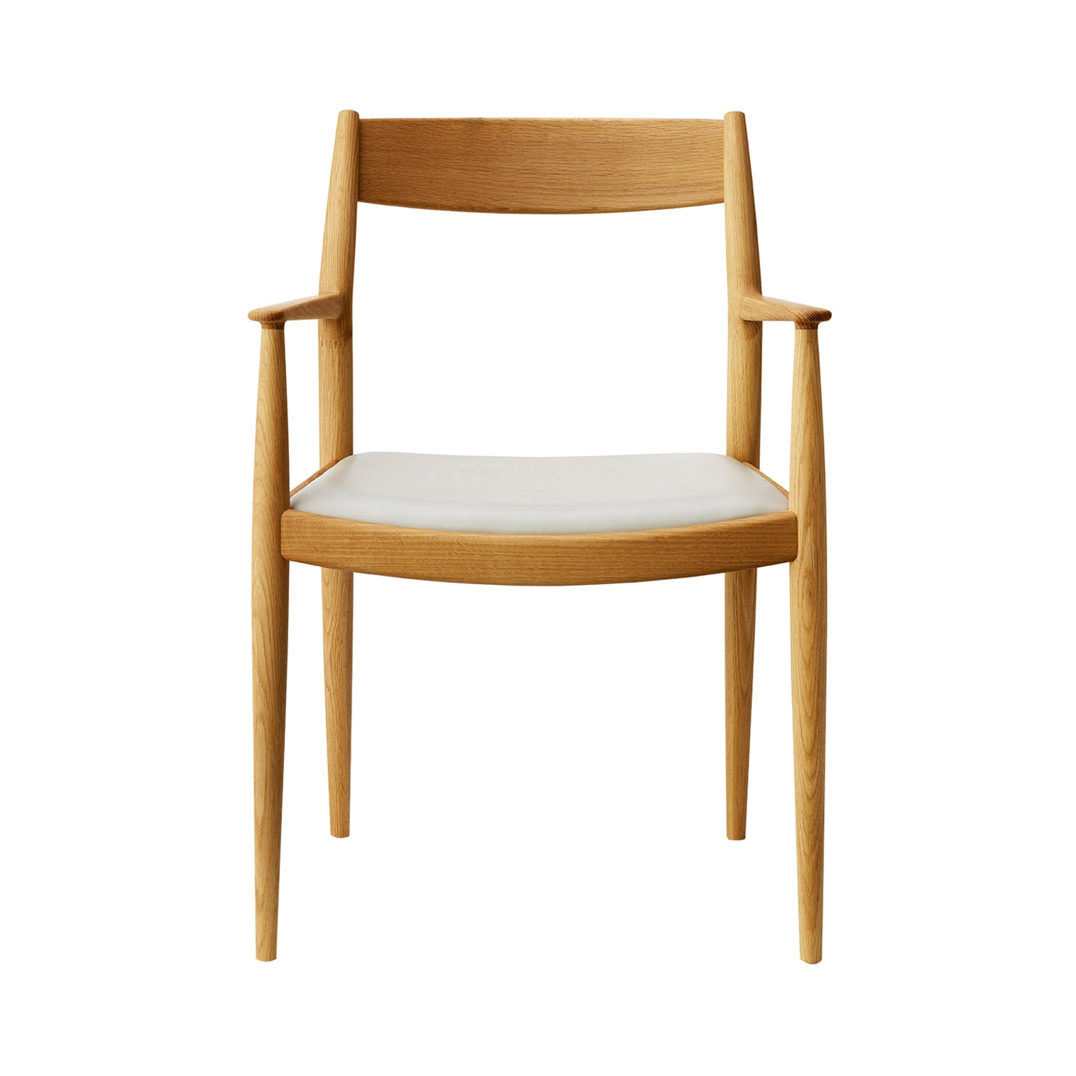 Kinuta Armchair N-DC01: Upholstered: Pure Oak