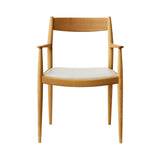 Kinuta Armchair N-DC01: Upholstered: Pure Oak