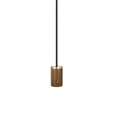 Knuckle Pendant: Walnut + Without Bulb