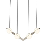 Laurent 02 Suspension Lamp: Brass + Black