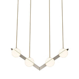 Laurent 02 Suspension Lamp: Brass + Brass