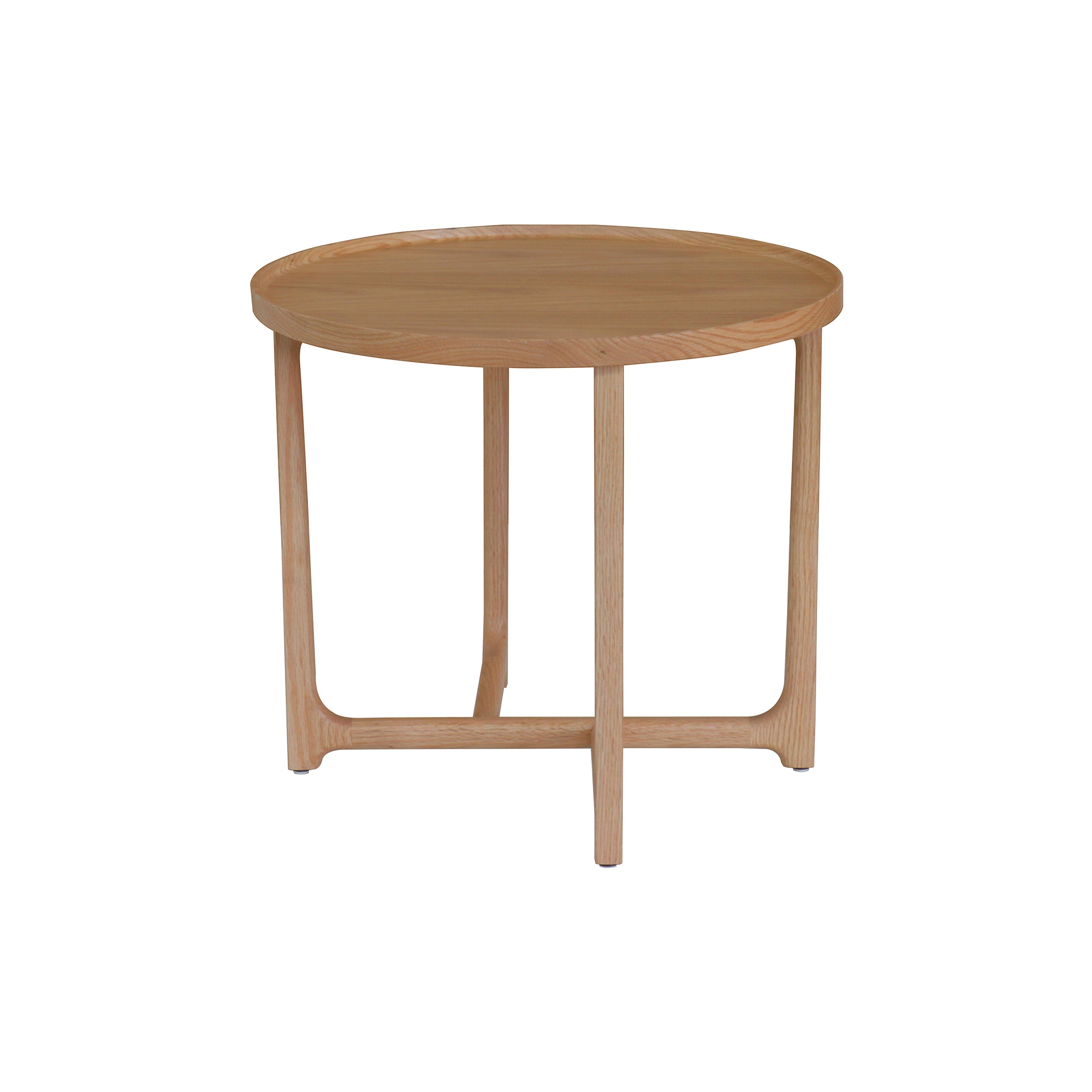 Lyrical High Side Table: Natural Oak