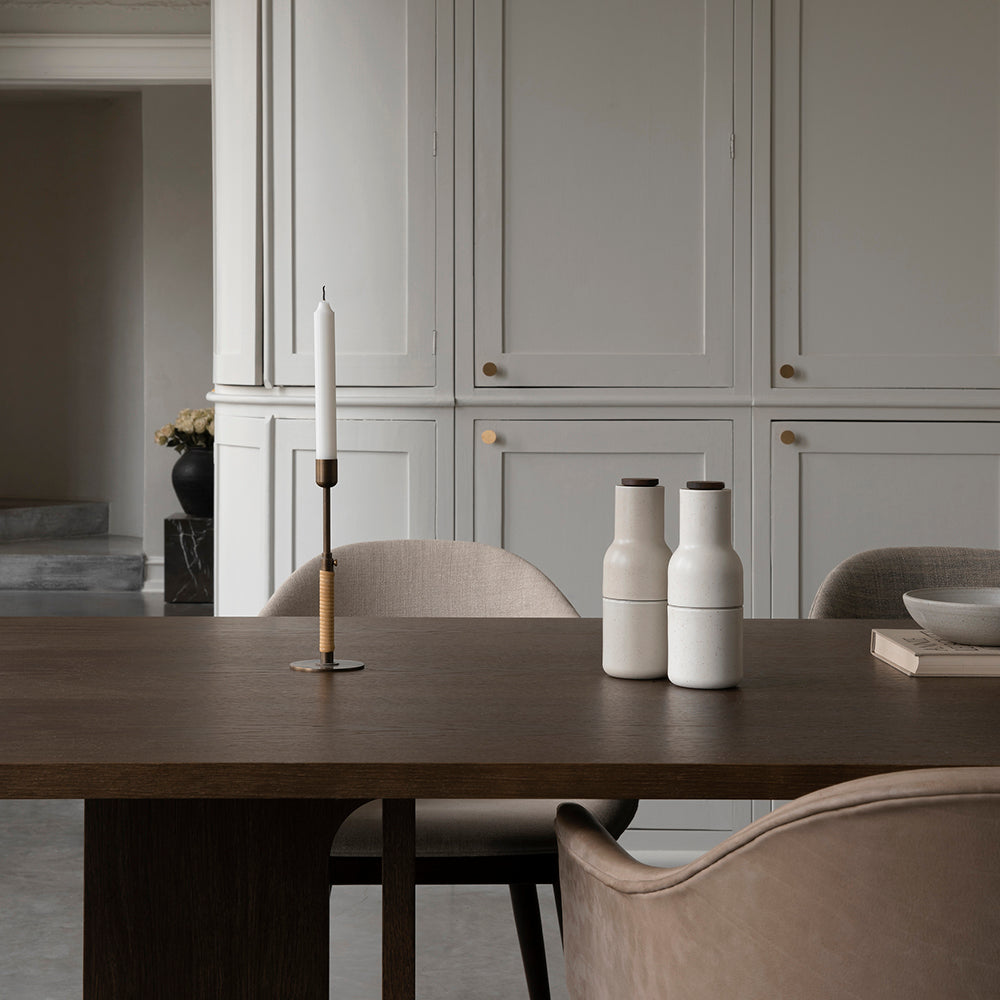 Harbour Dining Chair: Wood Base Upholstered