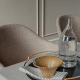 Harbour Dining Chair: Wood Base Upholstered