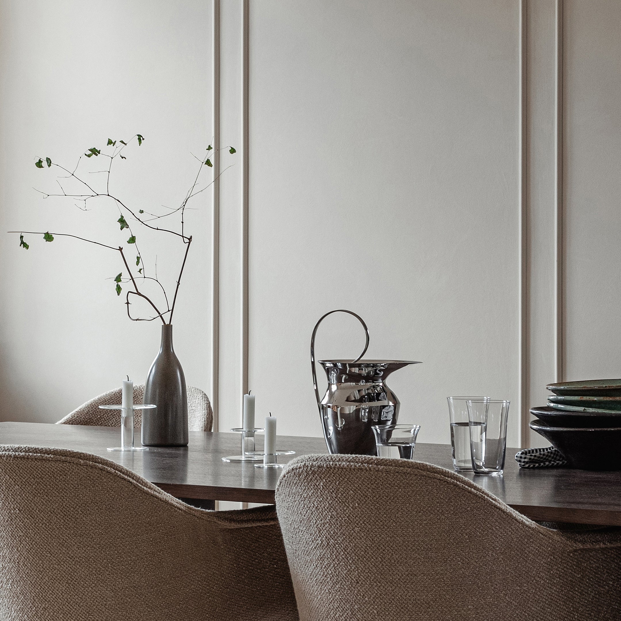 Harbour Dining Chair Star Base: Upholstered
