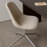 Harbour Side Dining Chair Star Base with Return: Upholstered