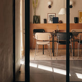 Co Dining Chair with Armrests: Fully Upholstered