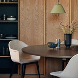 Harbour Dining Chair: Wood Base Upholstered