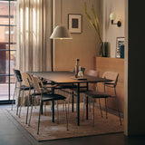 Co Dining Chair with Armrests: Fully Upholstered