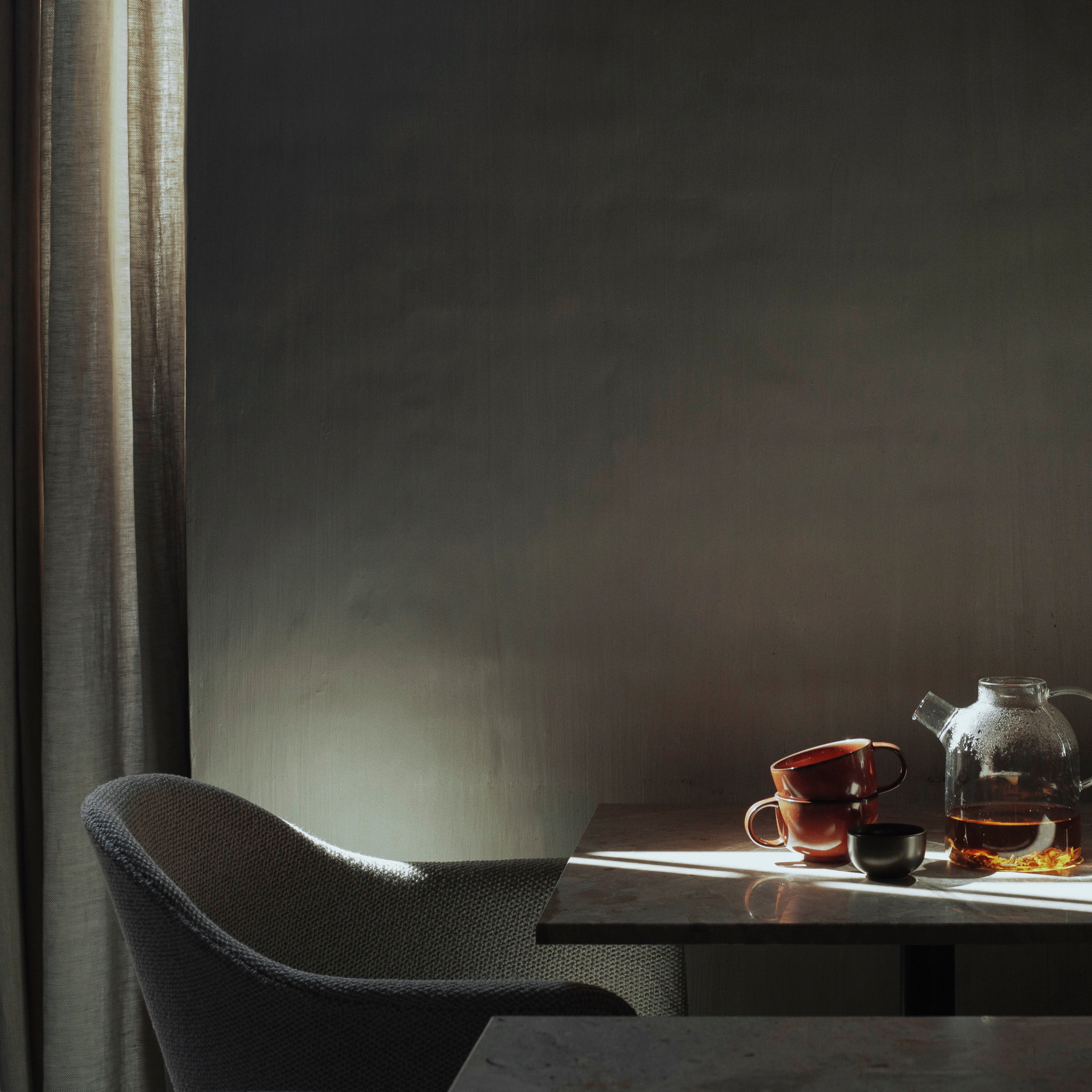 Harbour Dining Chair Star Base: Upholstered