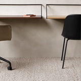 Harbour Side Dining Chair: Steel Base Upholstered