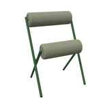 Roll Stacking Chair: Malaquita Matt Lacquered