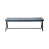 Mandarin Bench: Dark Brown Oak