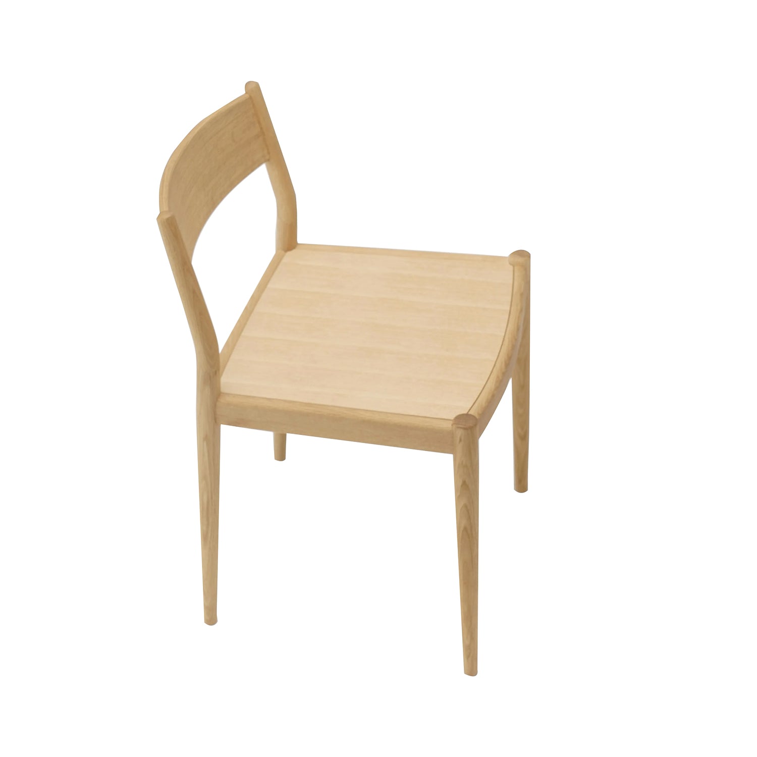 Kinuta Side Chair N-DC02: Pure Oak