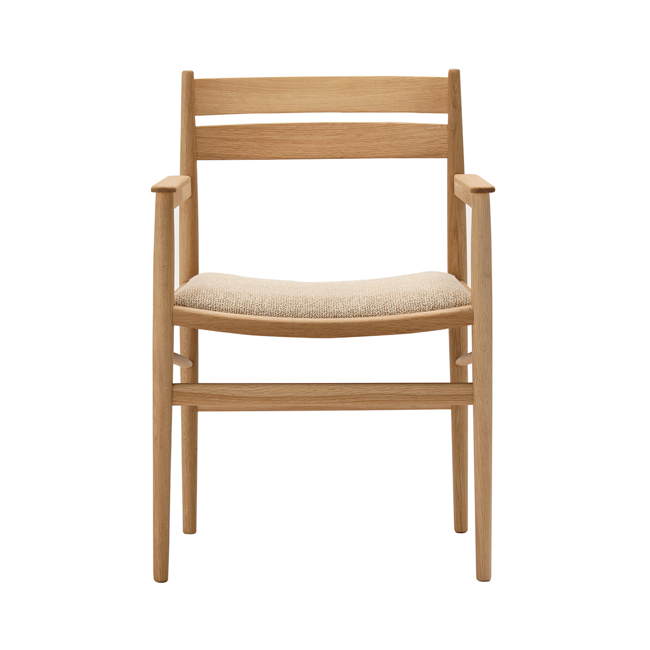 Hiroo Dining Chair N-DC04: Upholstered: Pure Oak + Coda 2