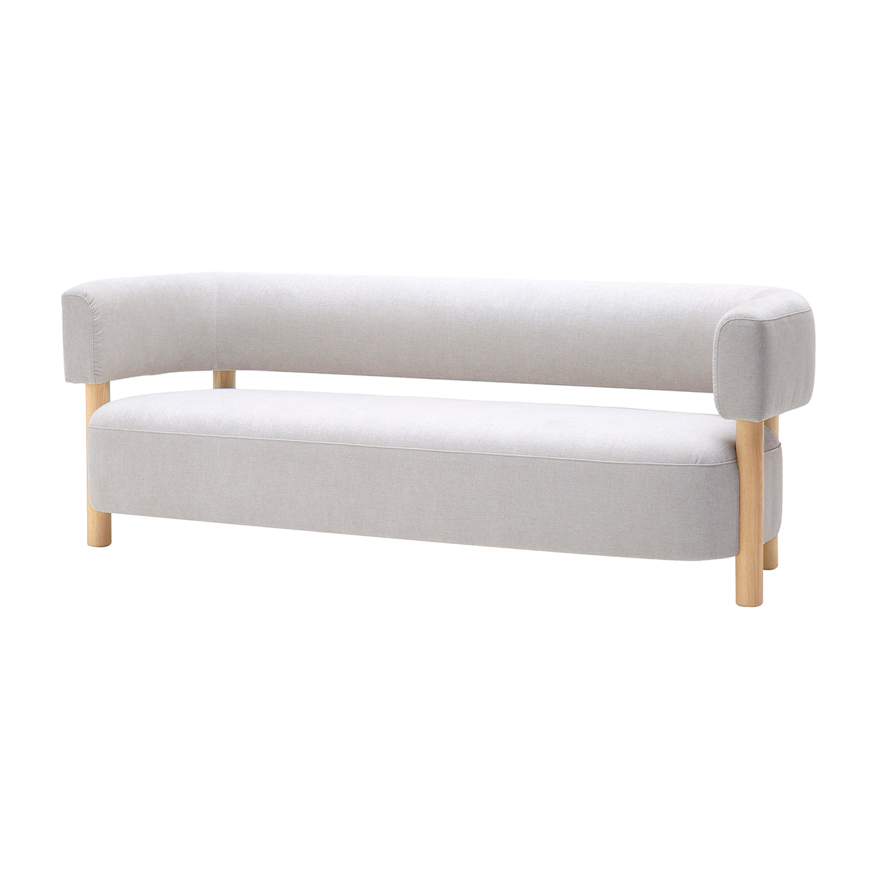 Notabene Shoe Store N-S03 Sofa: 2.5 Seater + Pure Oak + Coda 2