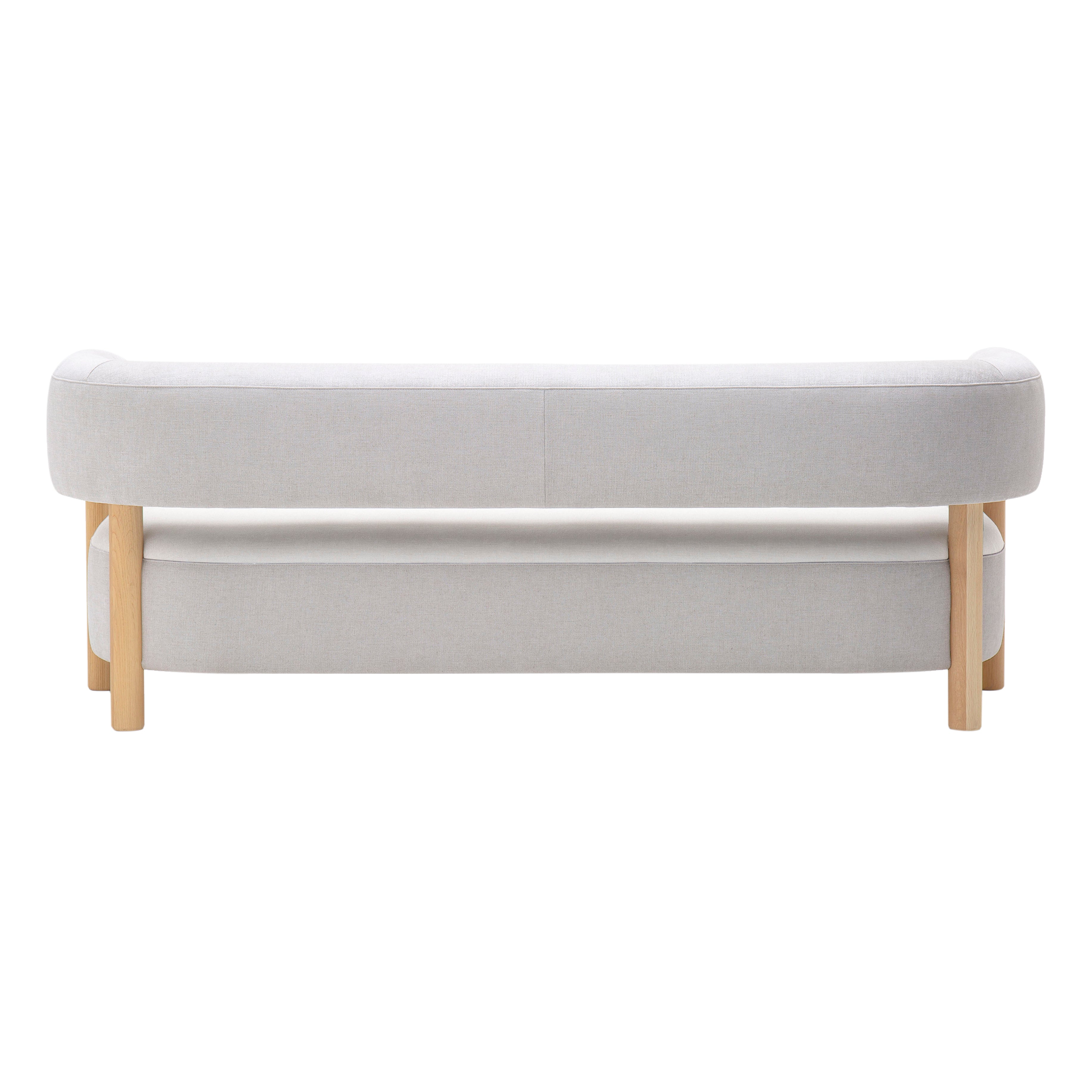 Notabene Shoe Store N-S03 Sofa: 2.5 Seater + Pure Oak