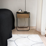 Fish Platinum Rug: Small
